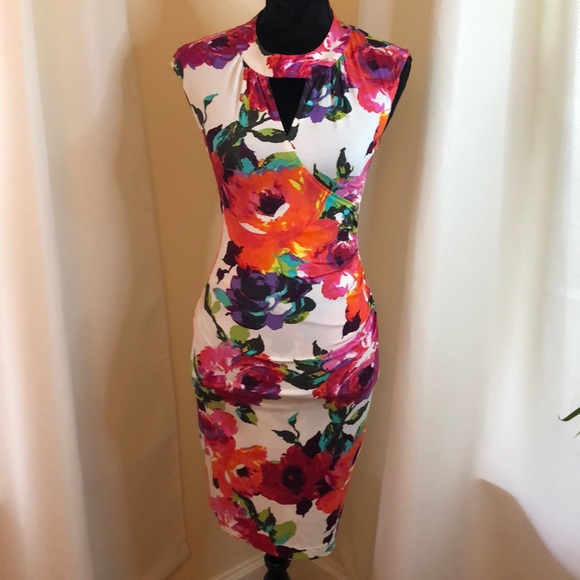 Cache Dresses & Skirts - Cache Floral Dress - NWT